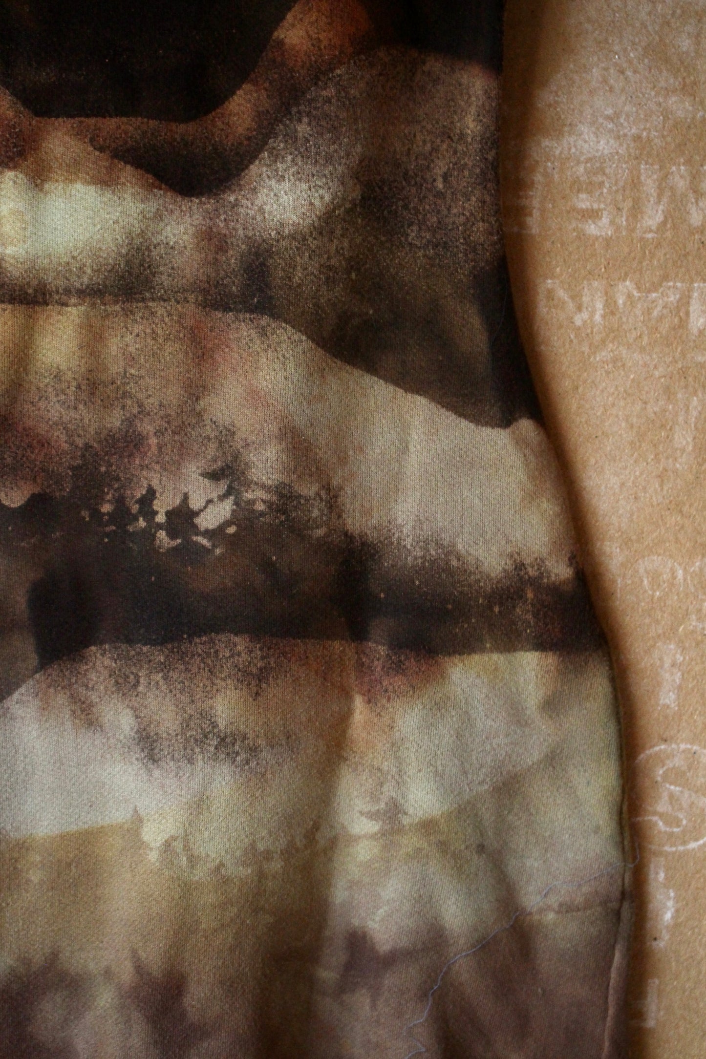 Small - Gloomy Day Tank Dress - OOAK Semi Mini dress - 100% French terry cotton - deadstock