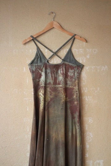 Large - OXIDATE Slit Dress -Large - Runs a tad bit small - Bamboo/Cotton/SPandex