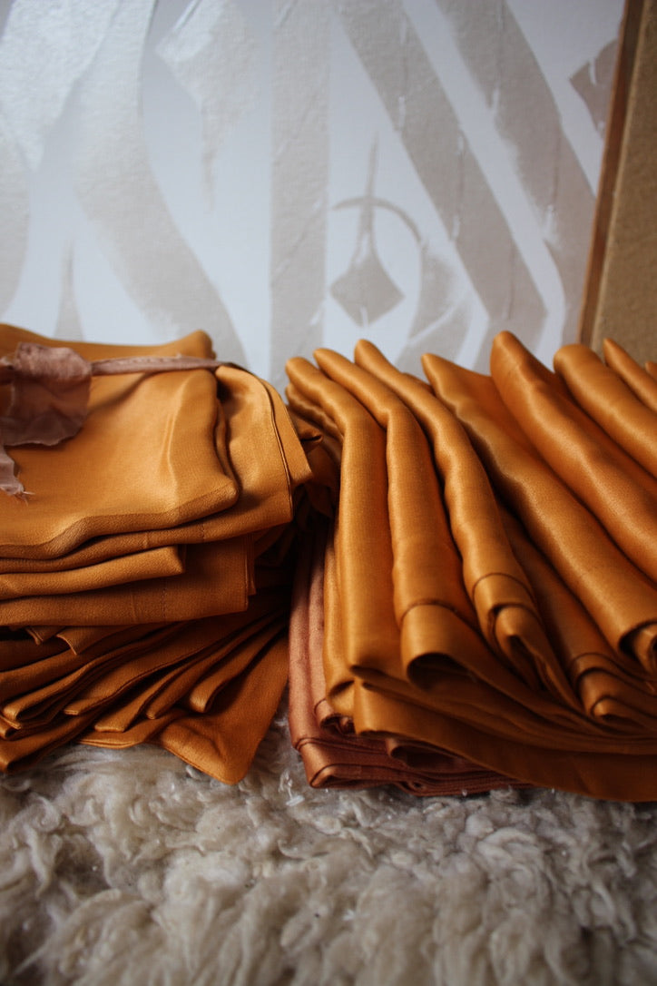 New! Orange Peel Fabric- Pillow Case Set of 2 Cases - Organic - US Standard Size