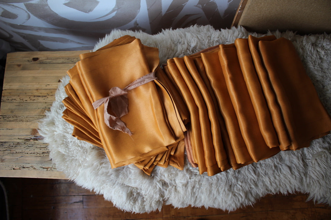 New! Orange Peel Fabric- Pillow Case Set of 2 Cases - Organic - US Standard Size