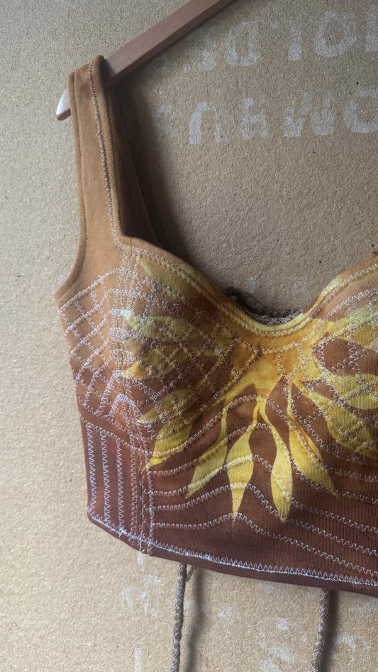 New! LARGE - Solar Return Continuum Corset Top