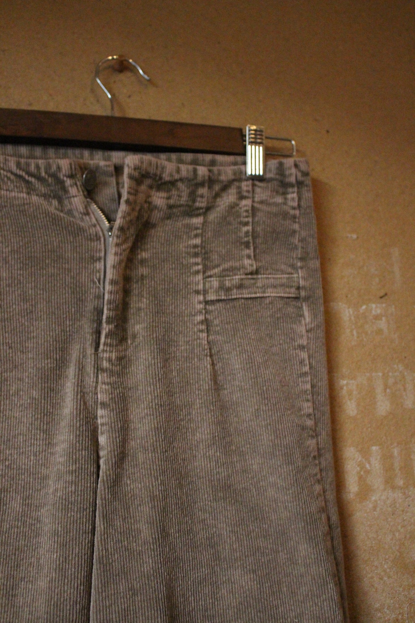Small - Mountains -Cordorouy Pants - Upcycled