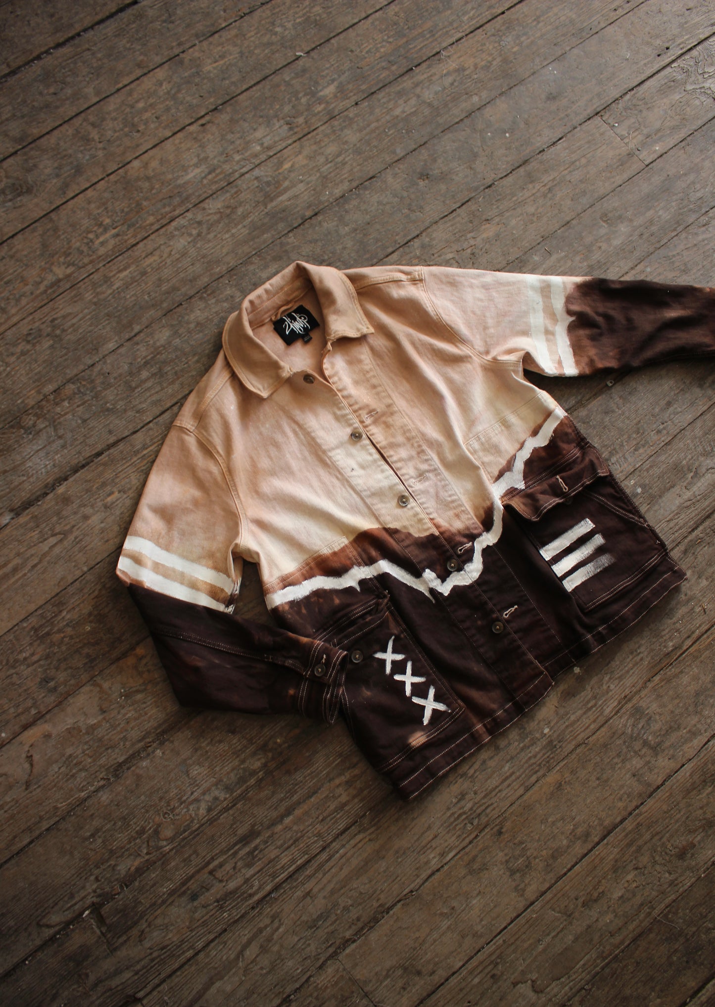 Reserved for BRE- Custom Canvas Urban Landscape Jacket