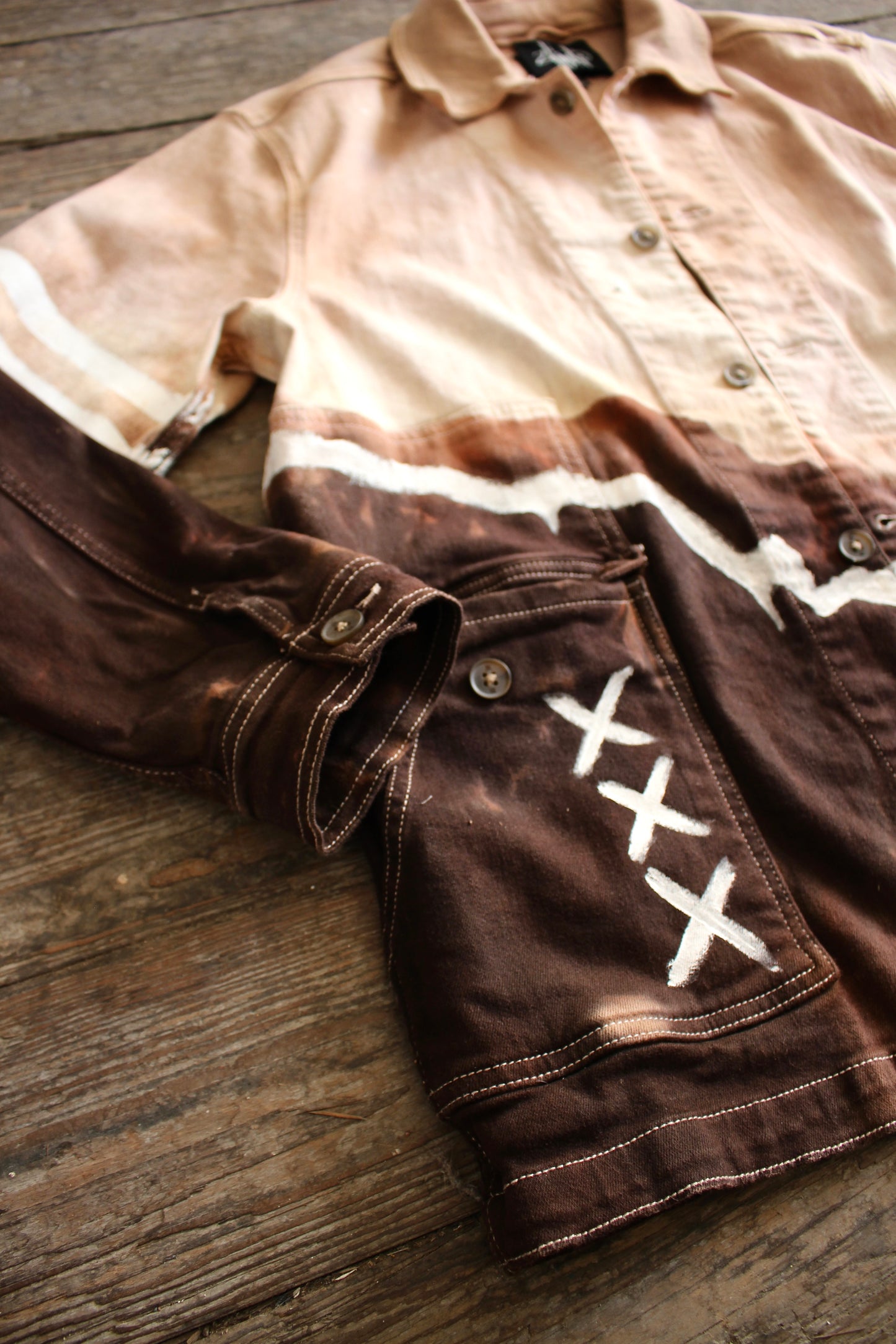 Reserved for BRE- Custom Canvas Urban Landscape Jacket