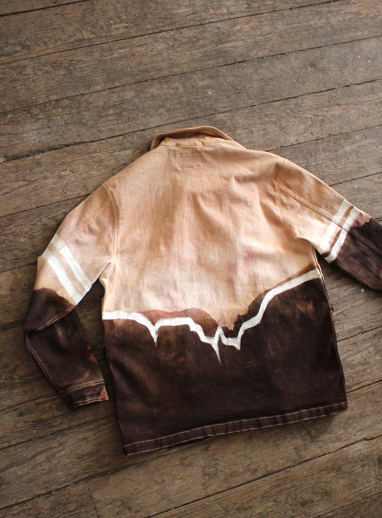 Reserved for BRE- Custom Canvas Urban Landscape Jacket