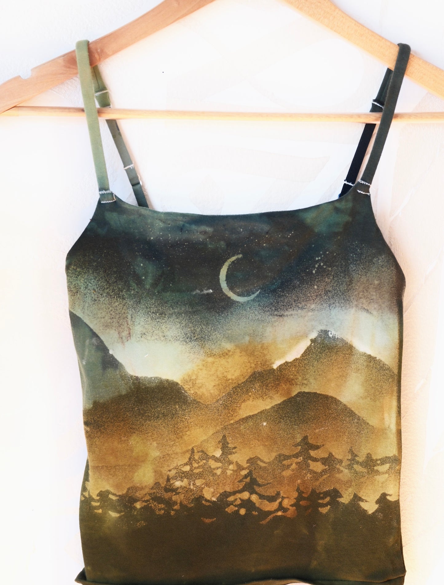 Small-  Cami Tank Top - 91% organic cotton and 9% elastane