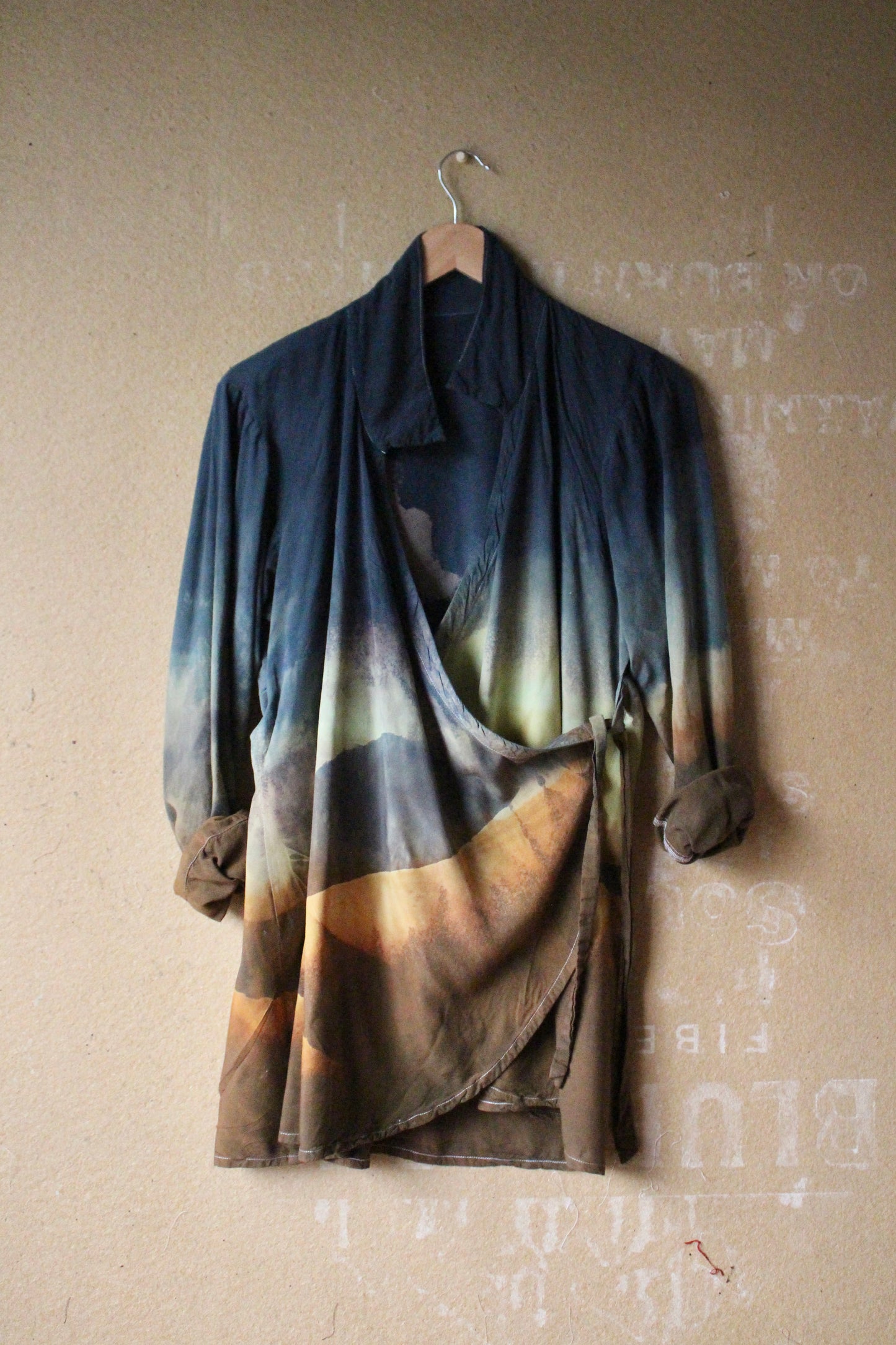 S/M - Humbled Risings -Lotus Wrap Top- Made from Lotus agricultural Waste