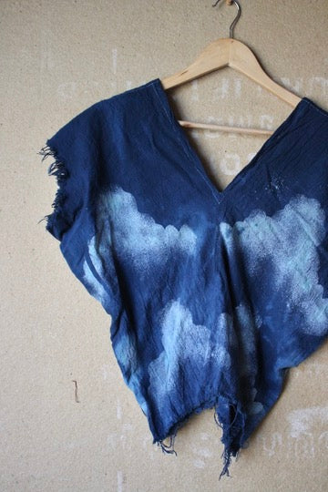 RTS Midnight Sky Henka Top  - Fits XS/S/M - Tie Back