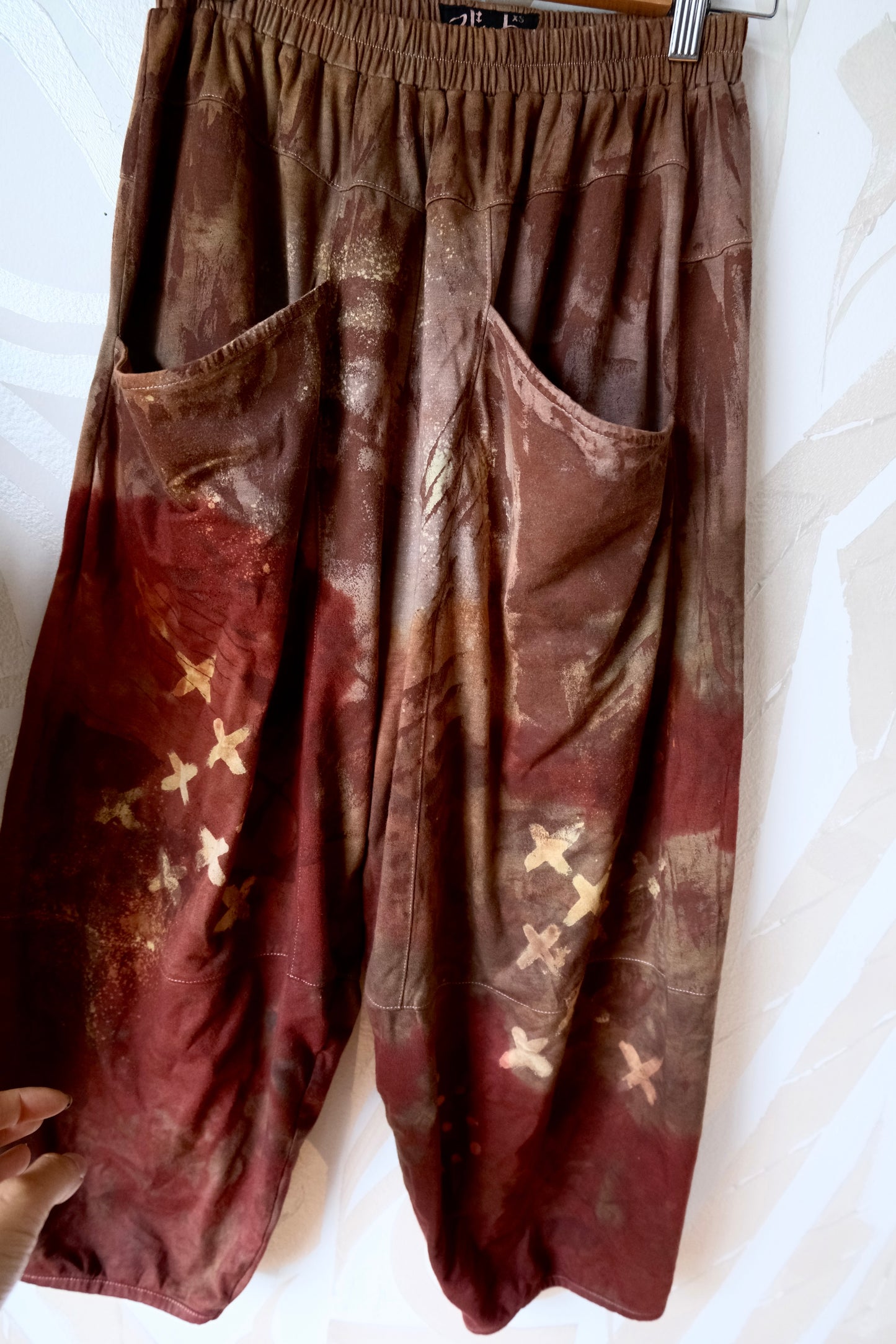 XS/S - OXIDATE Rascal Parachute Pants - Short (recommended for 5.3ft and under) - OOAK- 96% Cotton 4% Spandex- Super soft