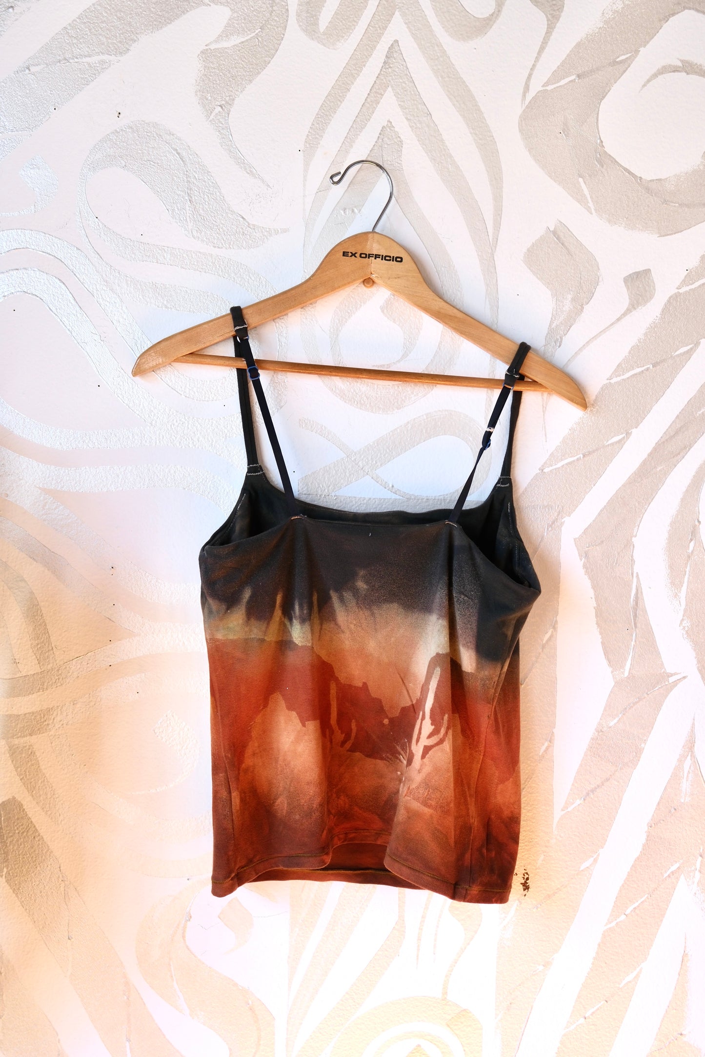 XL-  Canyon Midnight Eve- Cami Tank Top - 91% organic cotton and 9% elastane