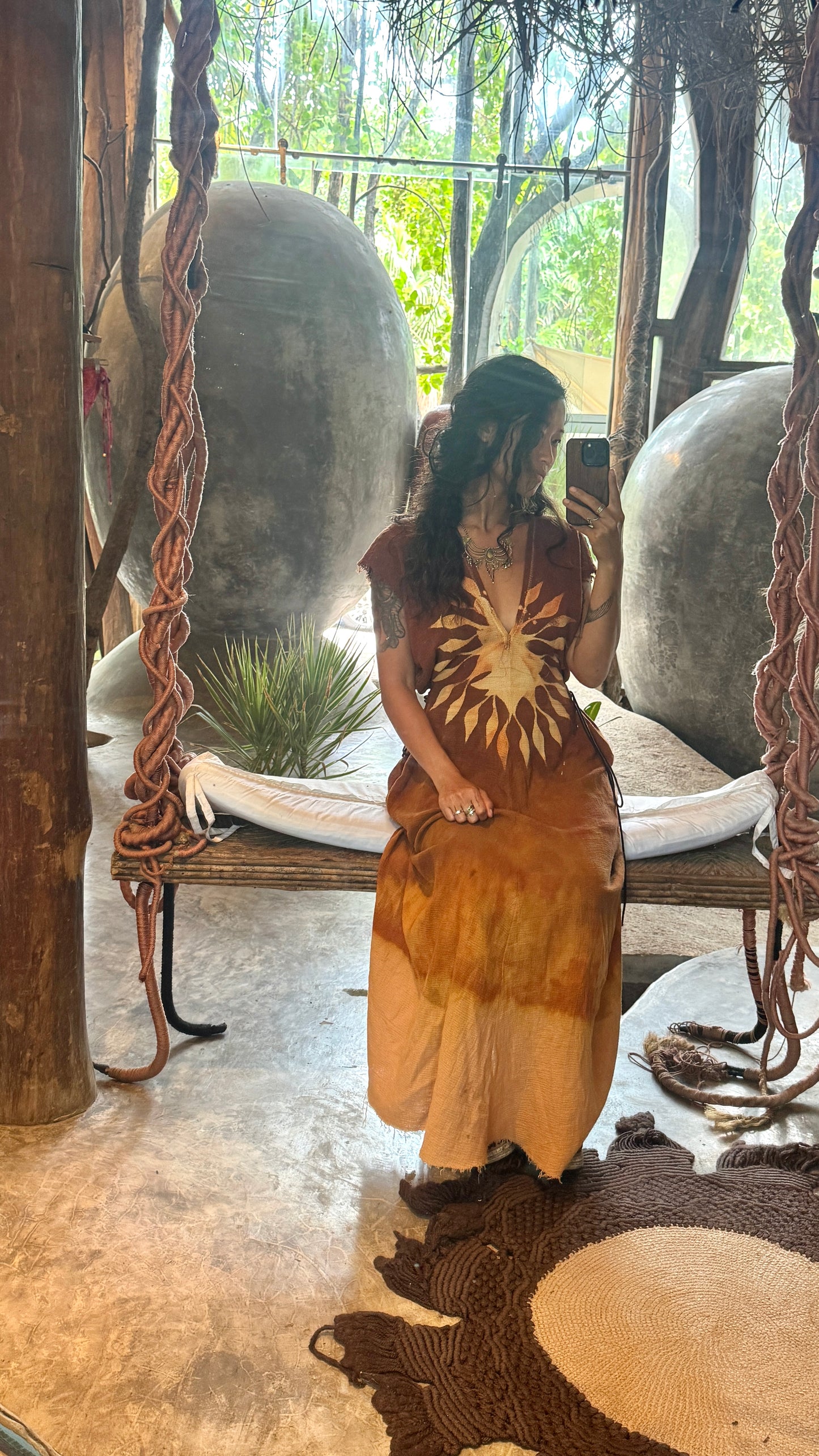 S/M/L- The SUN Dress - Solar power- Henka transformable Dress - 100% Cotton- 4-6 WEEKS to make