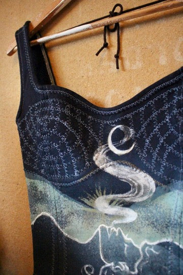 XS - Land Spirit - Corset Top - Full Length