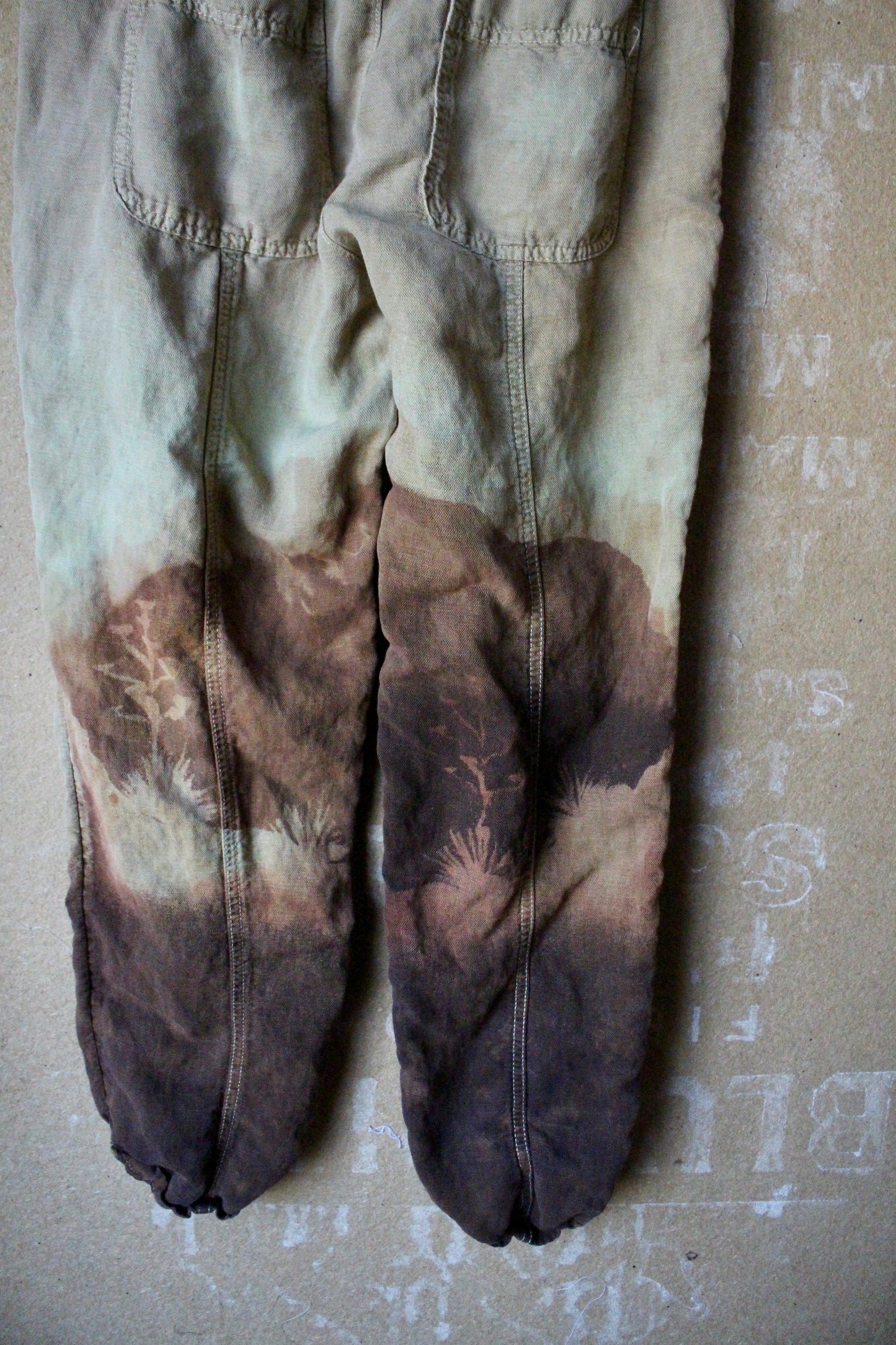 Small - OOAK Sandy Desert Pants - 100% Cotton