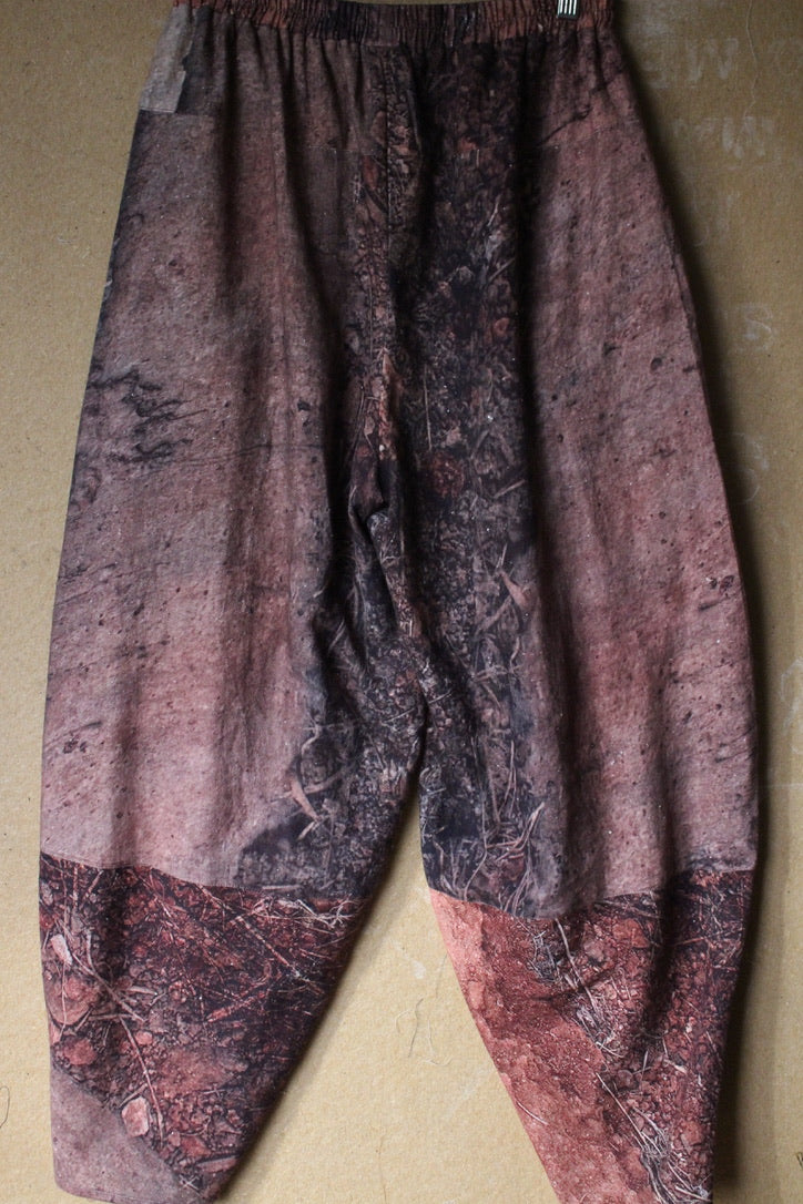 New! GOA Earth -Parachute Pants- RTS or MTO (2-4 Weeks) - Oxidation of the World Collection - 100% Organic Kala cotton Rain fed hand loomed heritage cotton