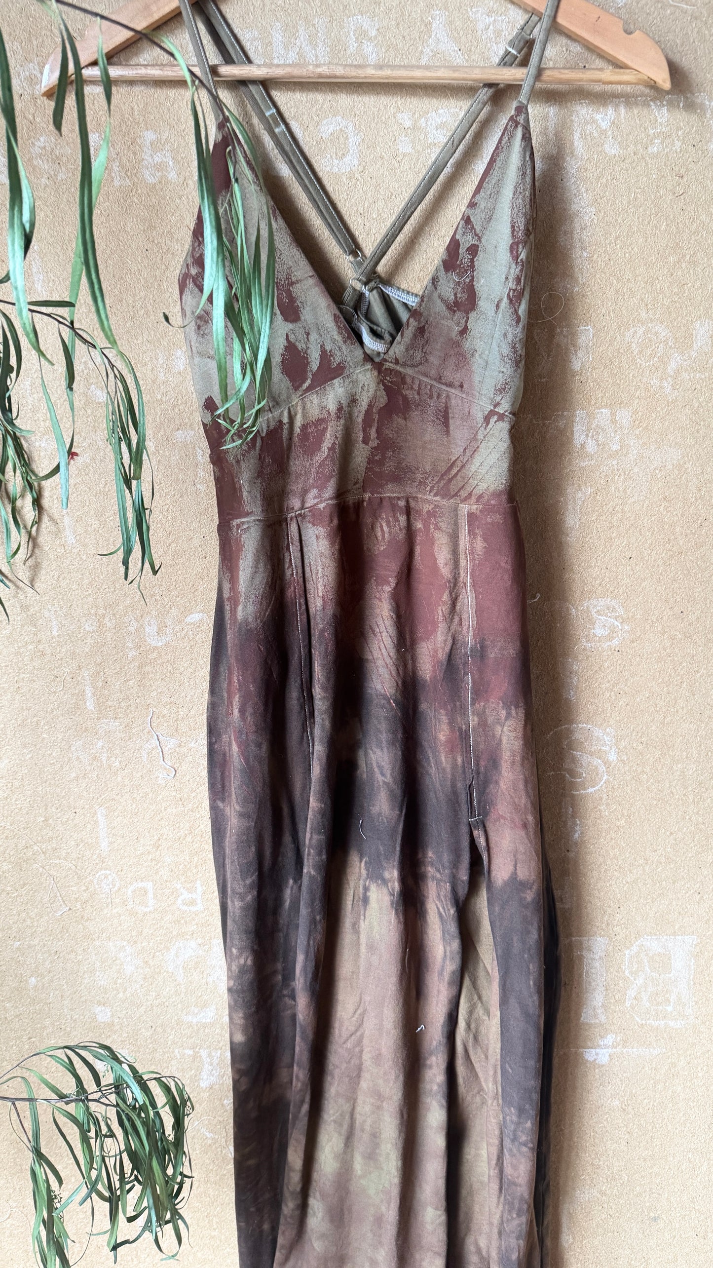 MEDIUM - OXIDATE Slit Dress- Shorter Version (Rcommended for 5.5ft and shorter) Bamboo/Cotton/4%Spandex
