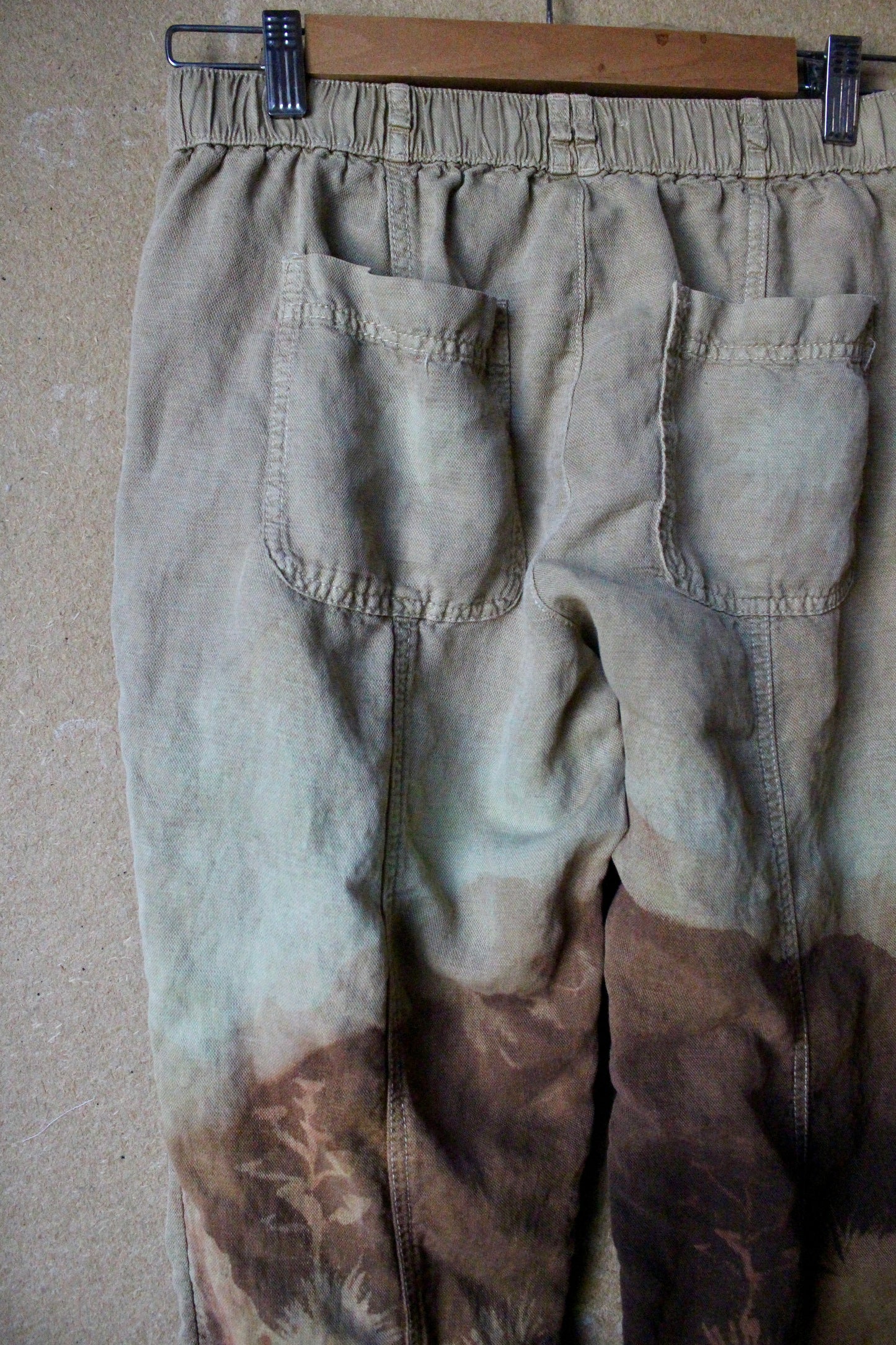 Small - OOAK Sandy Desert Pants - 100% Cotton
