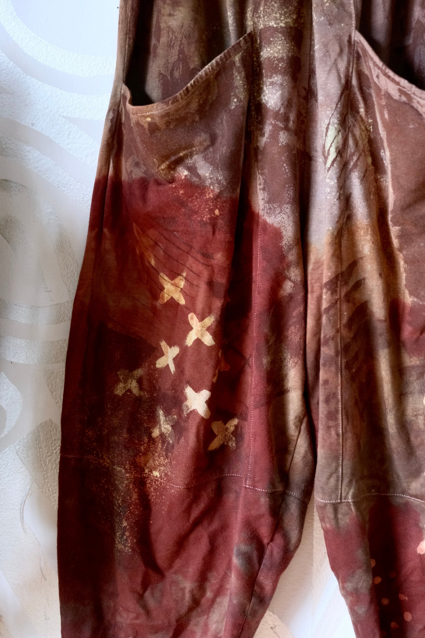 XS/S - OXIDATE Rascal Parachute Pants - Short (recommended for 5.3ft and under) - OOAK- 96% Cotton 4% Spandex- Super soft