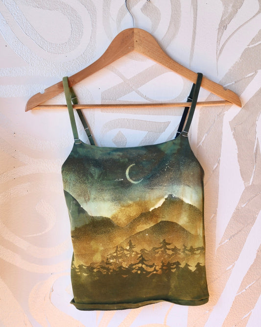 Small-  Cami Tank Top - 91% organic cotton and 9% elastane