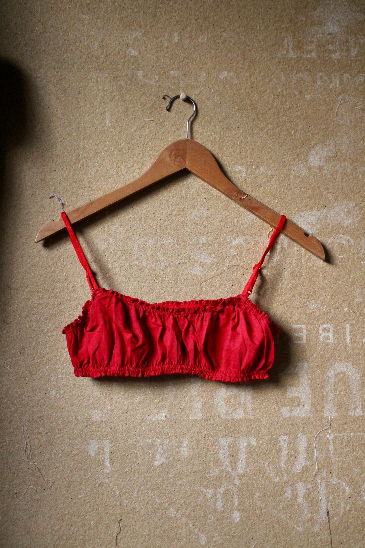 RTS - BRALETTE - Zhinh-Timates Lingerie - 80% Cotton 20% Linen - Super Soft Elastic Ruching -Just bralette (sold separately for accurate sizing)