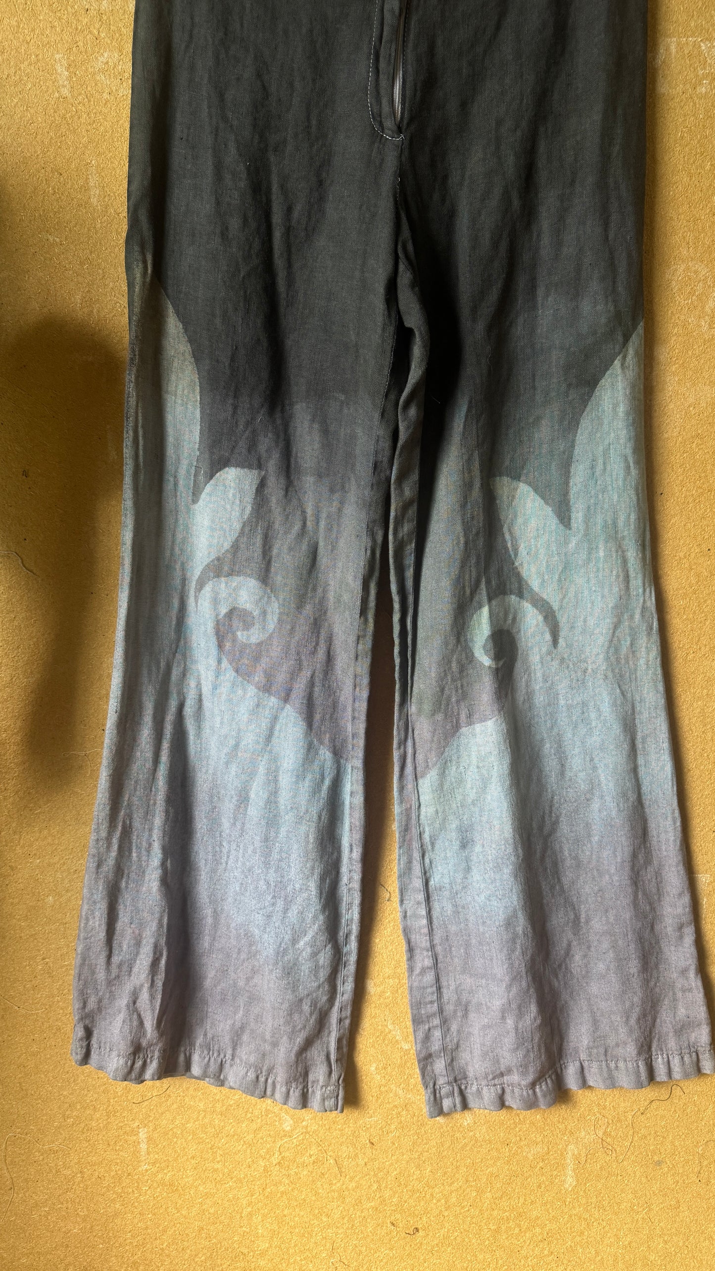 XS/ Small - Shapes of my Soul - Desert Blues- 100% Linen