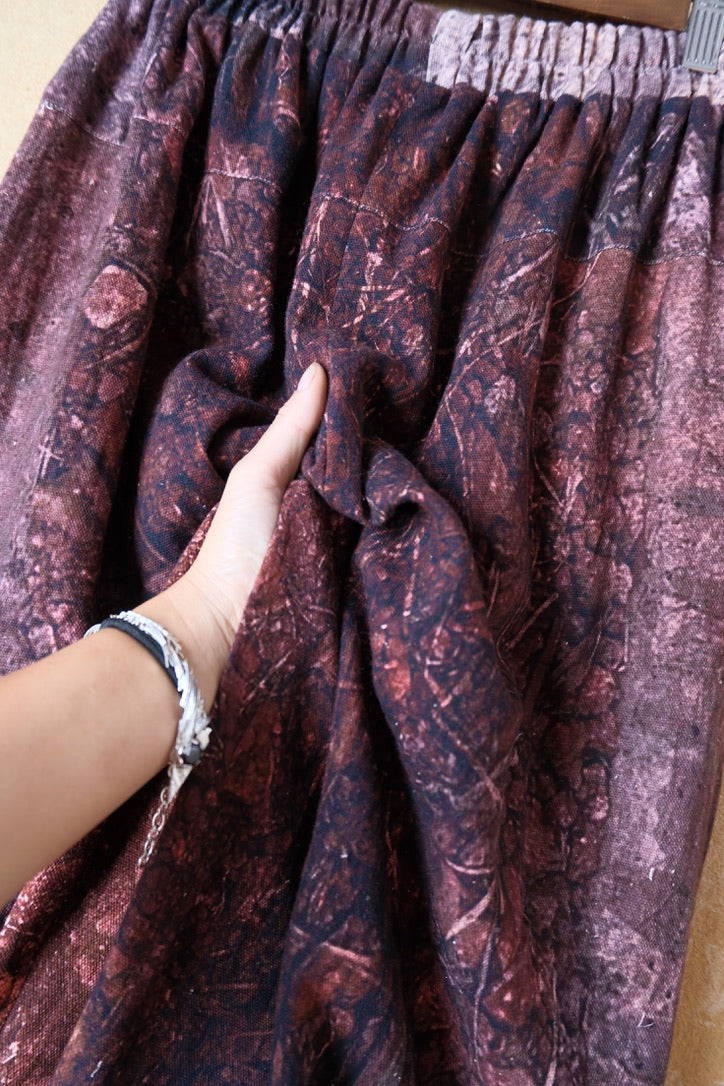 New! GOA Earth -Parachute Pants- RTS or MTO (2-4 Weeks) - Oxidation of the World Collection - 100% Organic Kala cotton Rain fed hand loomed heritage cotton