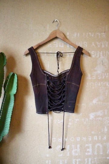 XS - Mahogany Secrets Continuum Corset Top - Full Length - Can crop if asked when checking out