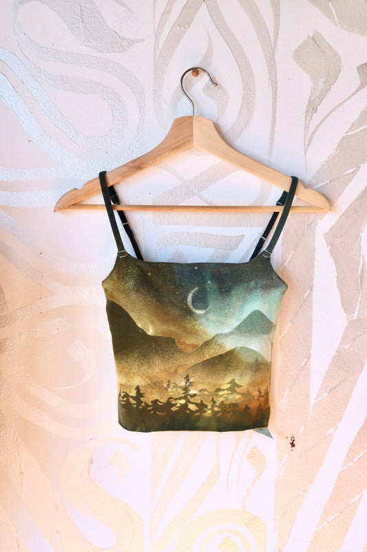 XS-  Montana Cami Tank Top - 91% organic cotton and 9% elastane