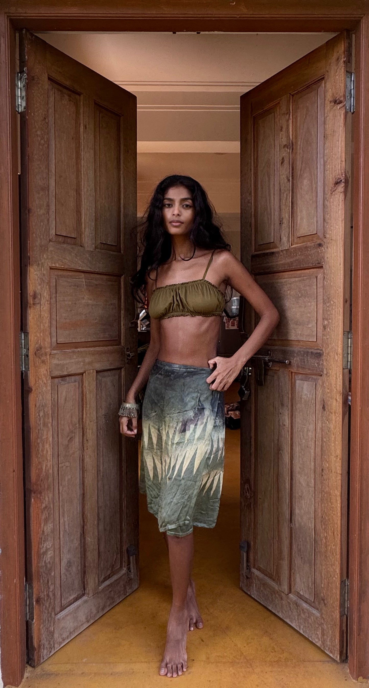 RTS - BRALETTE - Zhinh-Timates Lingerie - 80% Cotton 20% Linen - Super Soft Elastic Ruching -Just bralette (sold separately for accurate sizing)