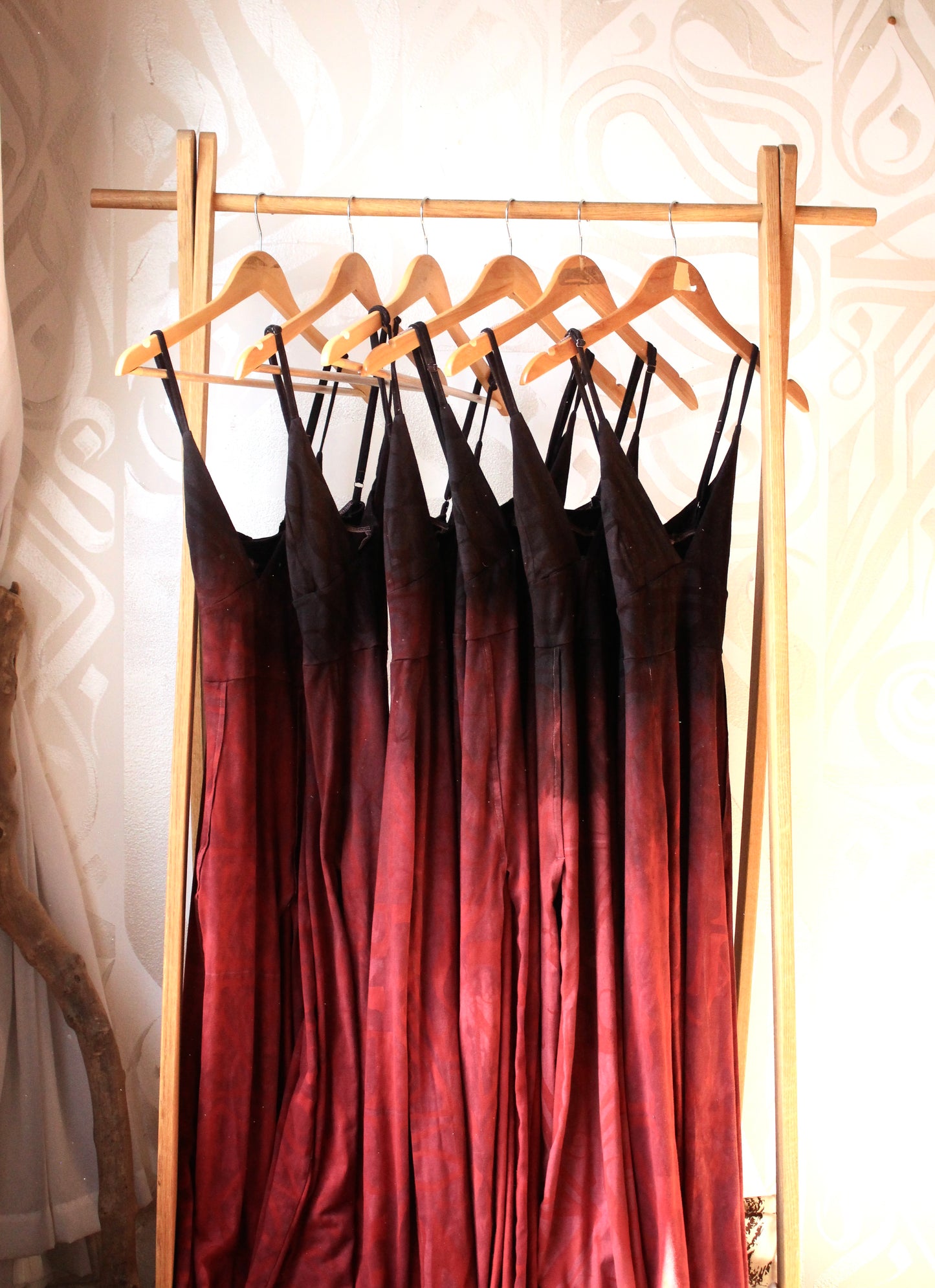 Charcoal Embers Slit Dress- Darkoski x Zhinh Collaboration Dress