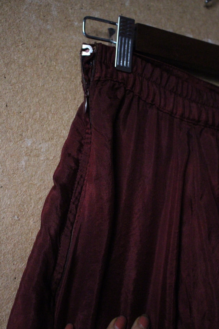 XS - Venus Silk Skirt - 100% Ahisma Peace silk - Lined skirt