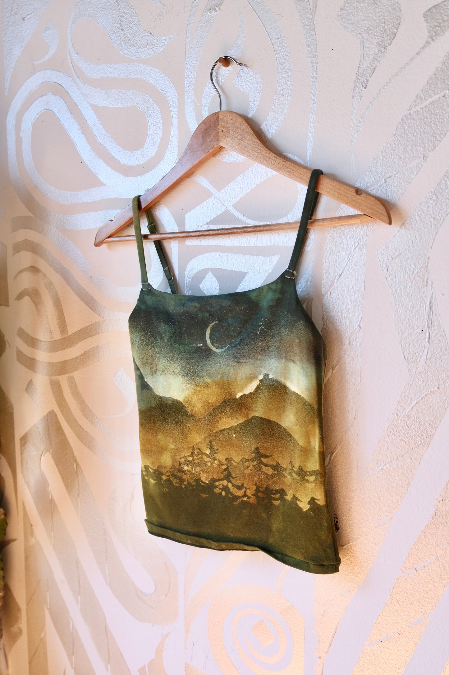 Small-  Cami Tank Top - 91% organic cotton and 9% elastane