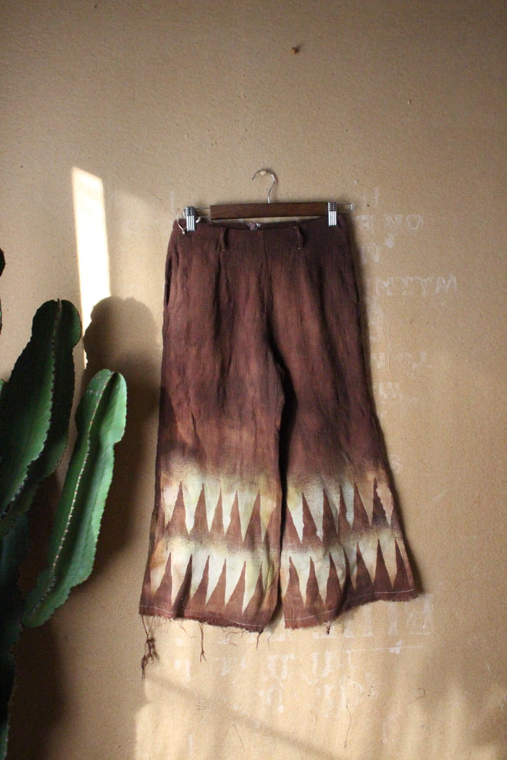 Small - Mountainous -100% Cotton Gauze Super Short -Back Zipper -  Recommended for A 5.3ft and shorter