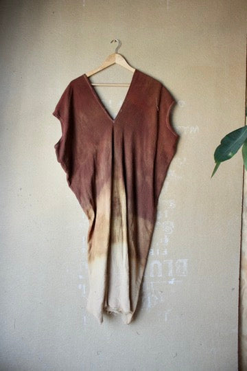 New! RTS (ready to ship) Solar Sun Dress Henka Dress -Fits S/M/L/XL -Midi - Tie back Rope- 100% open weave cotton -deadstock fabric
