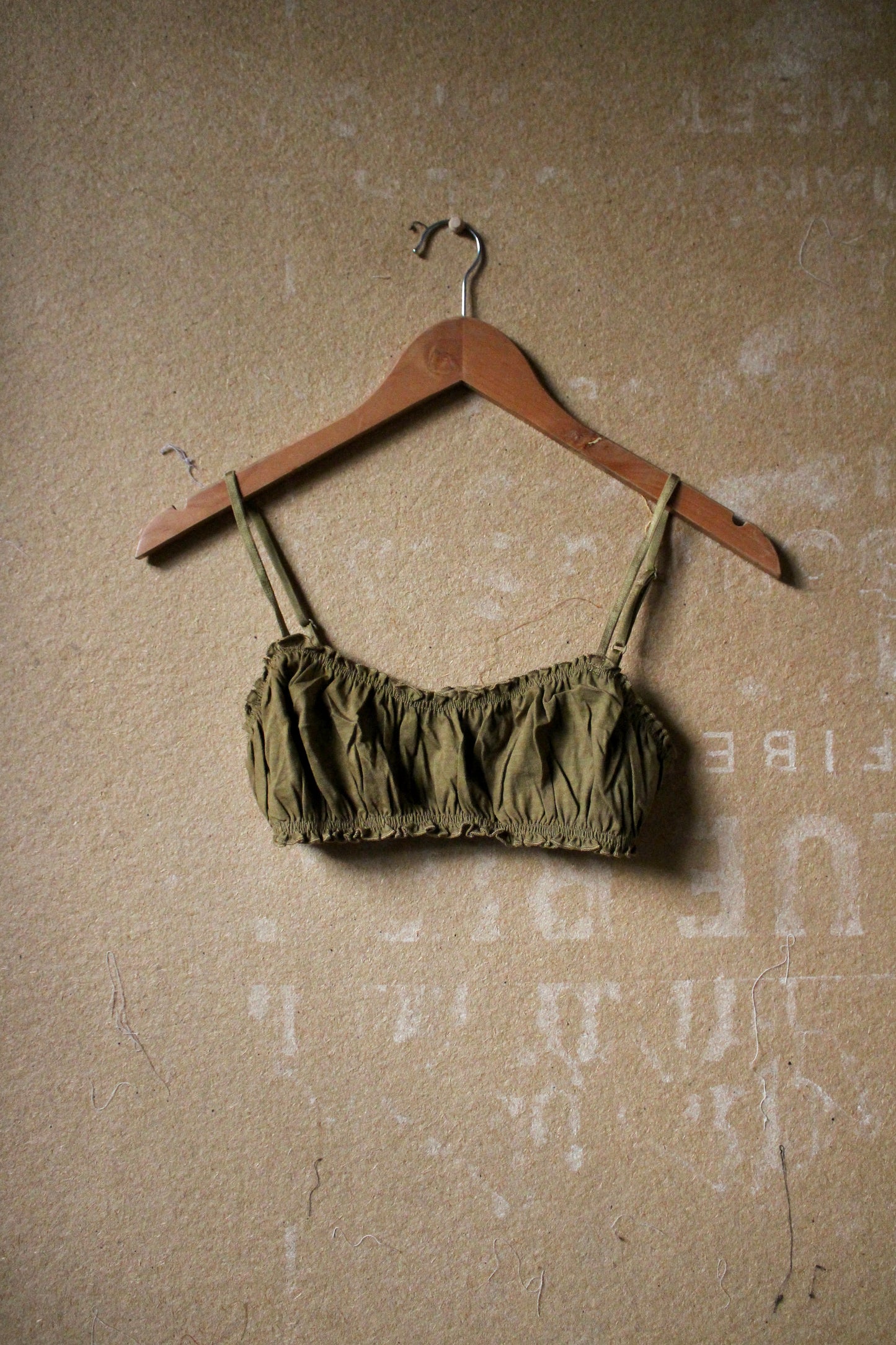 RTS - BRALETTE - Zhinh-Timates Lingerie - 80% Cotton 20% Linen - Super Soft Elastic Ruching -Just bralette (sold separately for accurate sizing)