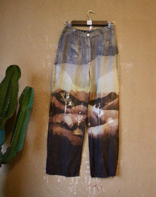 Size 8 - Desert Soothe Joshua Tree Pants- 100% Linen