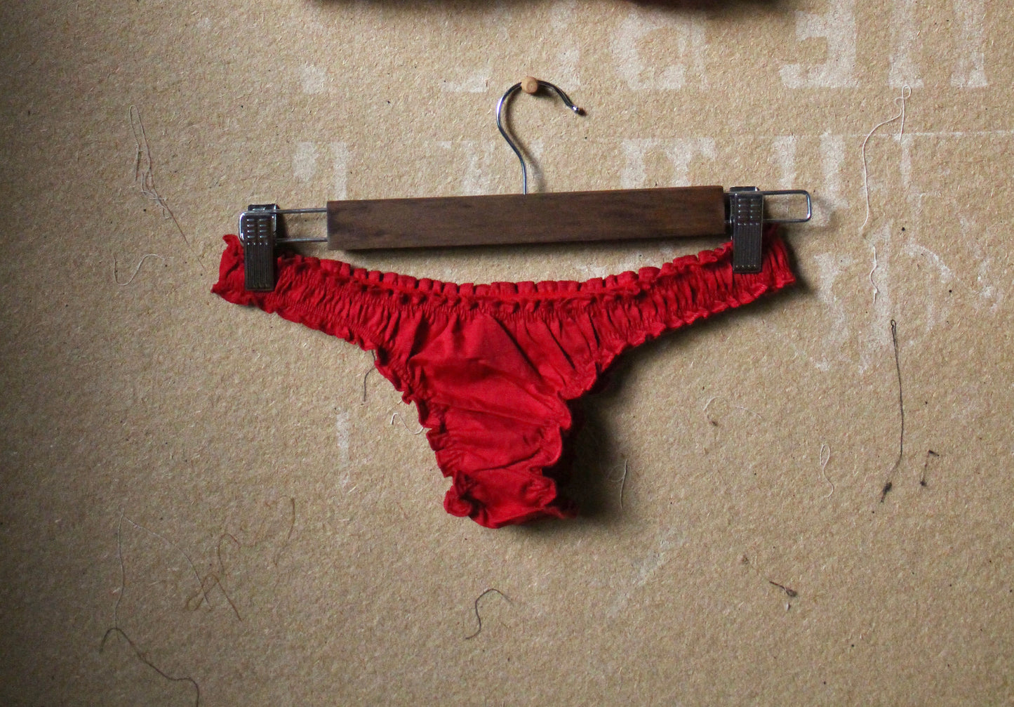 RTS - PANTIES - Zhinh-Timates Lingerie- 80% Cotton 20% Linen - Super Soft Elastic Ruching -Just Panty (sold separately for accurate sizing)