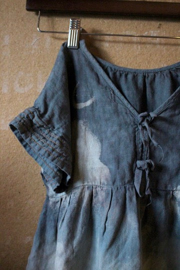 SIZE 5 - Childrens Dress - Blue Cloudy Skies