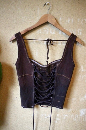 XS - Mahogany Secrets Continuum Corset Top - Full Length - Can crop if asked when checking out