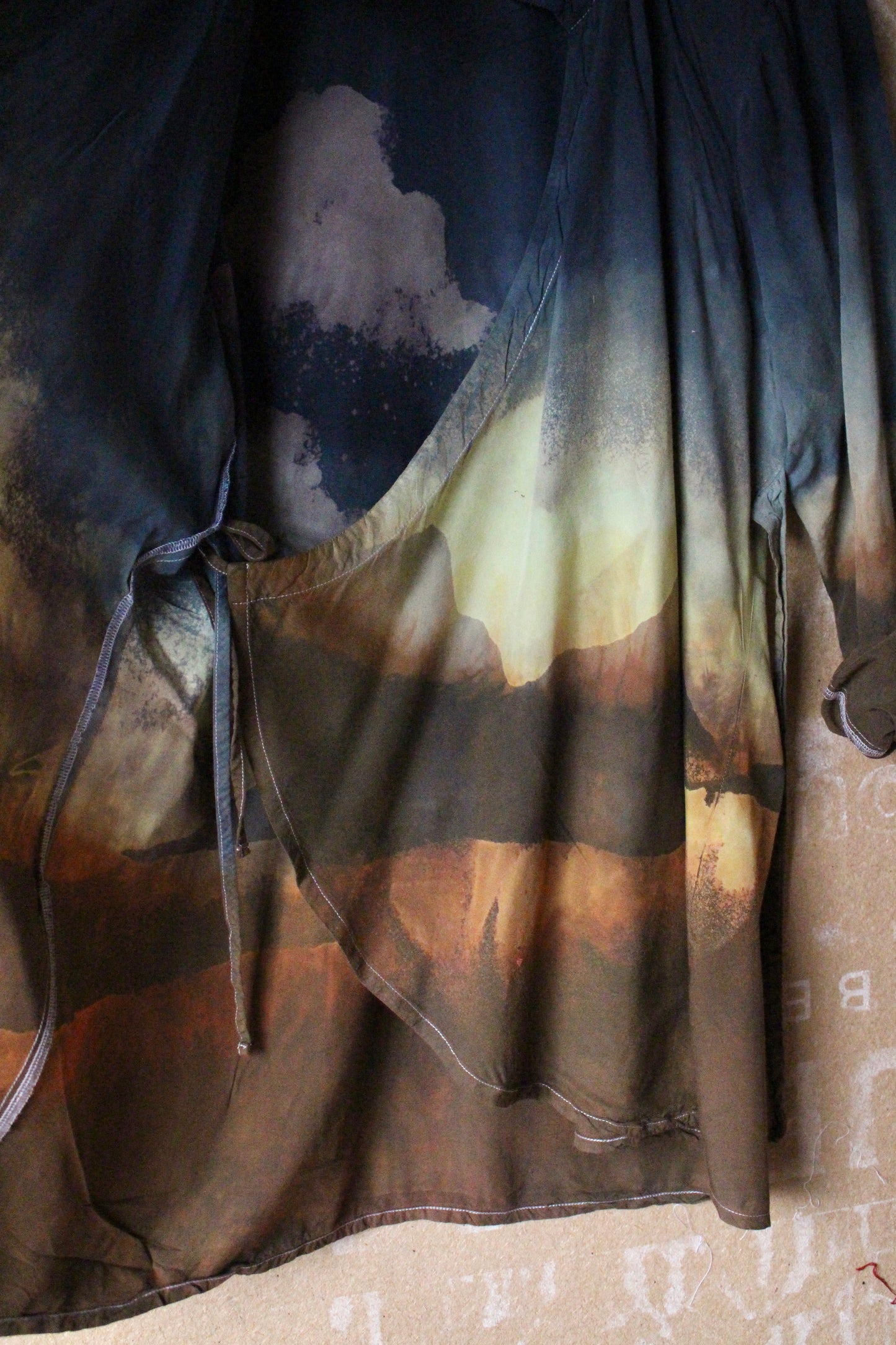 S/M - Humbled Risings -Lotus Wrap Top- Made from Lotus agricultural Waste