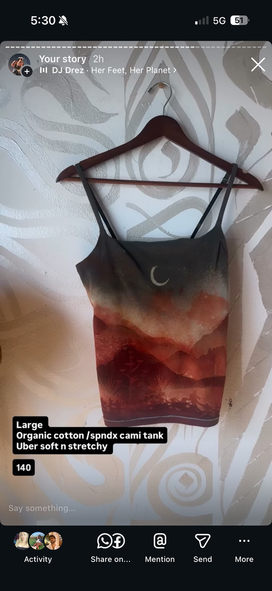 Large misty settings mountains camo story sale -reserved