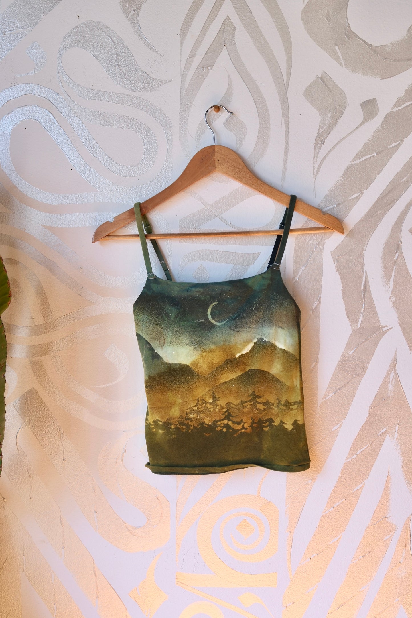 Small-  Cami Tank Top - 91% organic cotton and 9% elastane