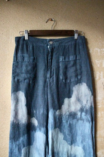 Size 4 - S/M Light weight Linen Pants - Measurements Below