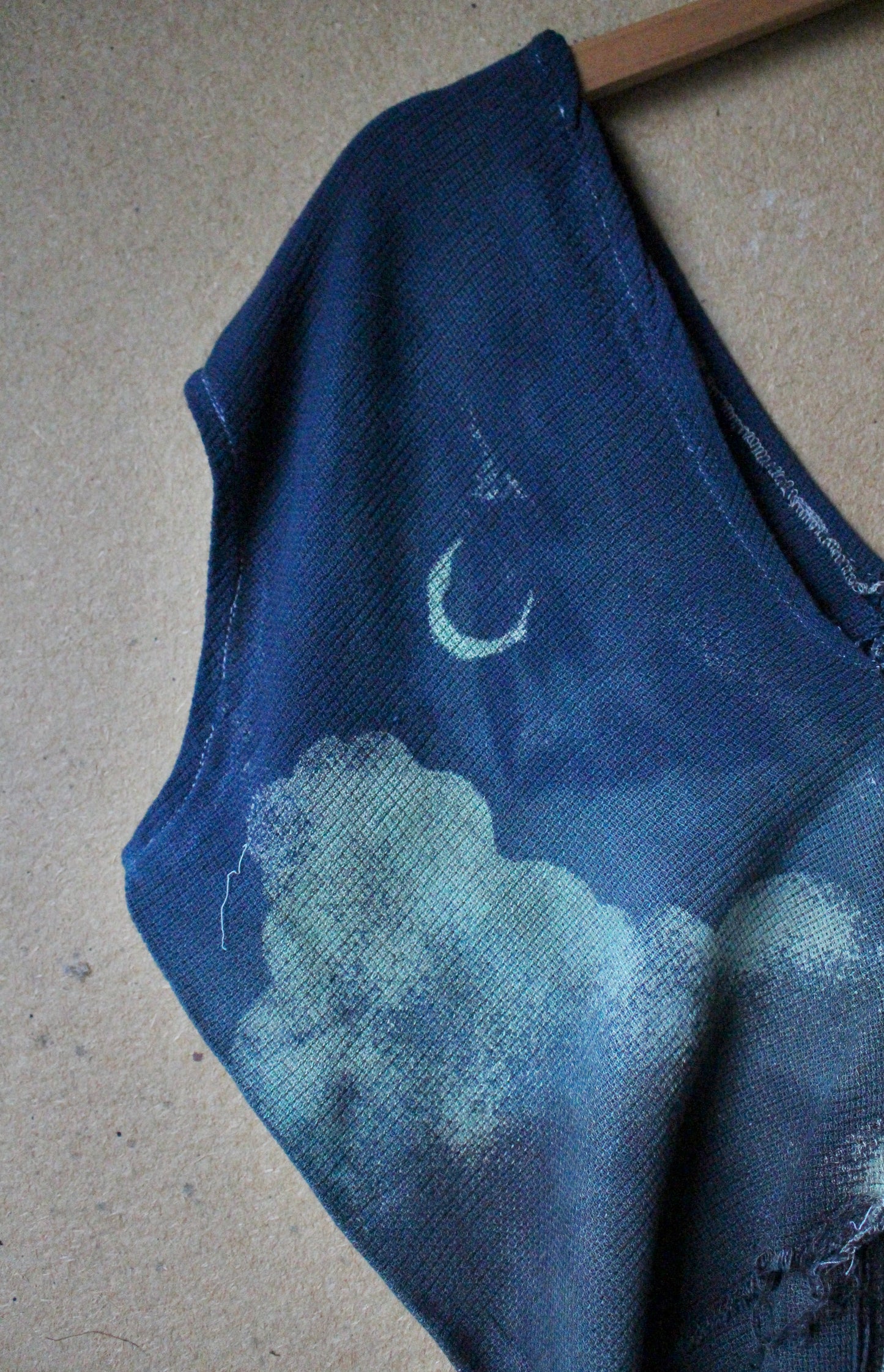 Blue Sky Henka Top - Fits XS/S - Deadstock Fabric - 100%Cotton