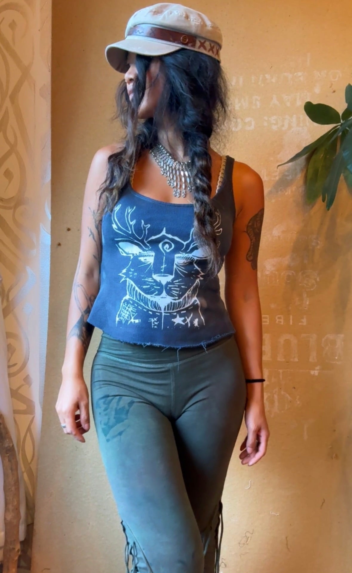 MEDIUM - Roger Tank top - 100% Organic french terry cotton - Regenerazhinh