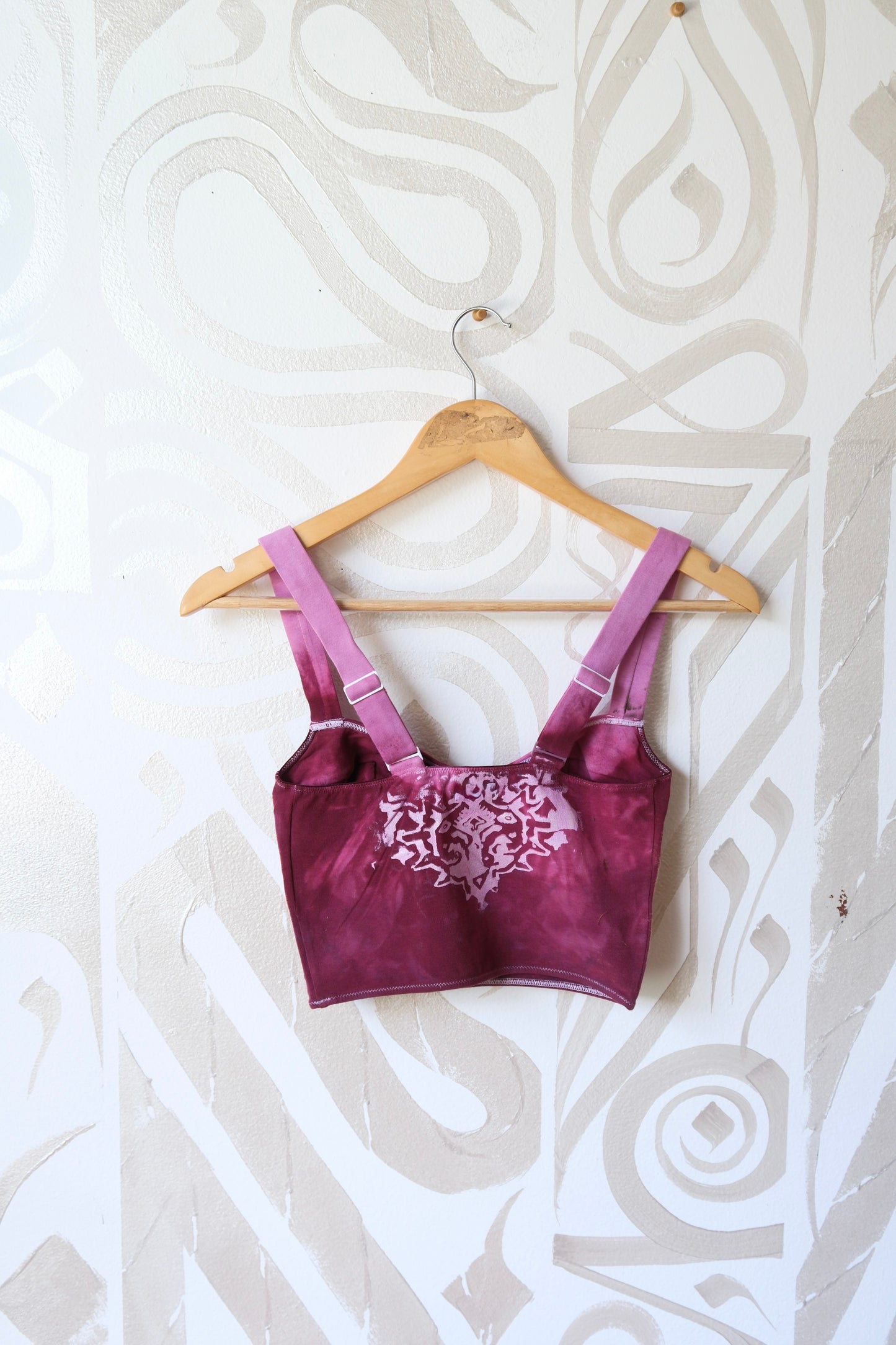 The Peony Empress- Cotton Corset Bustier Tank Top- 90% Organic Cotton, 10% Elastane - 4 way stretch - Ready to ship and Pre order