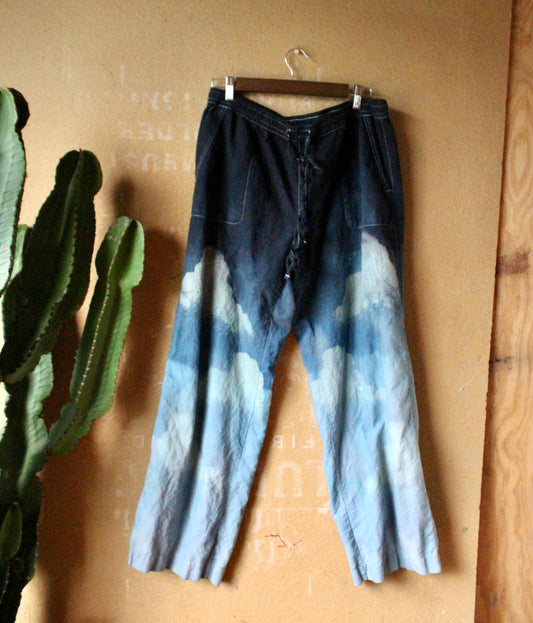 Size 14 - Cloud Pants - 55% linen, 45% cotton (stretchy waist)