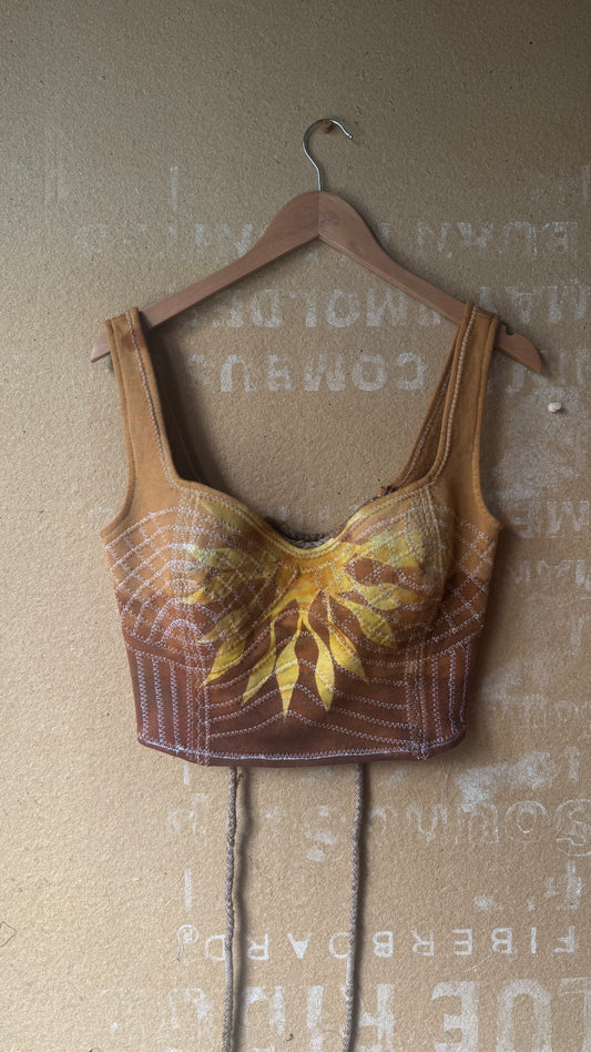 New! LARGE - Solar Return Continuum Corset Top