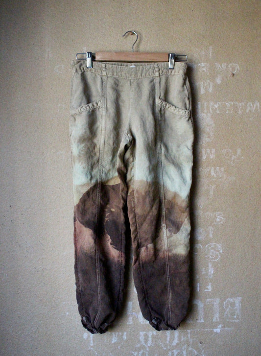 Small - OOAK Sandy Desert Pants - 100% Cotton