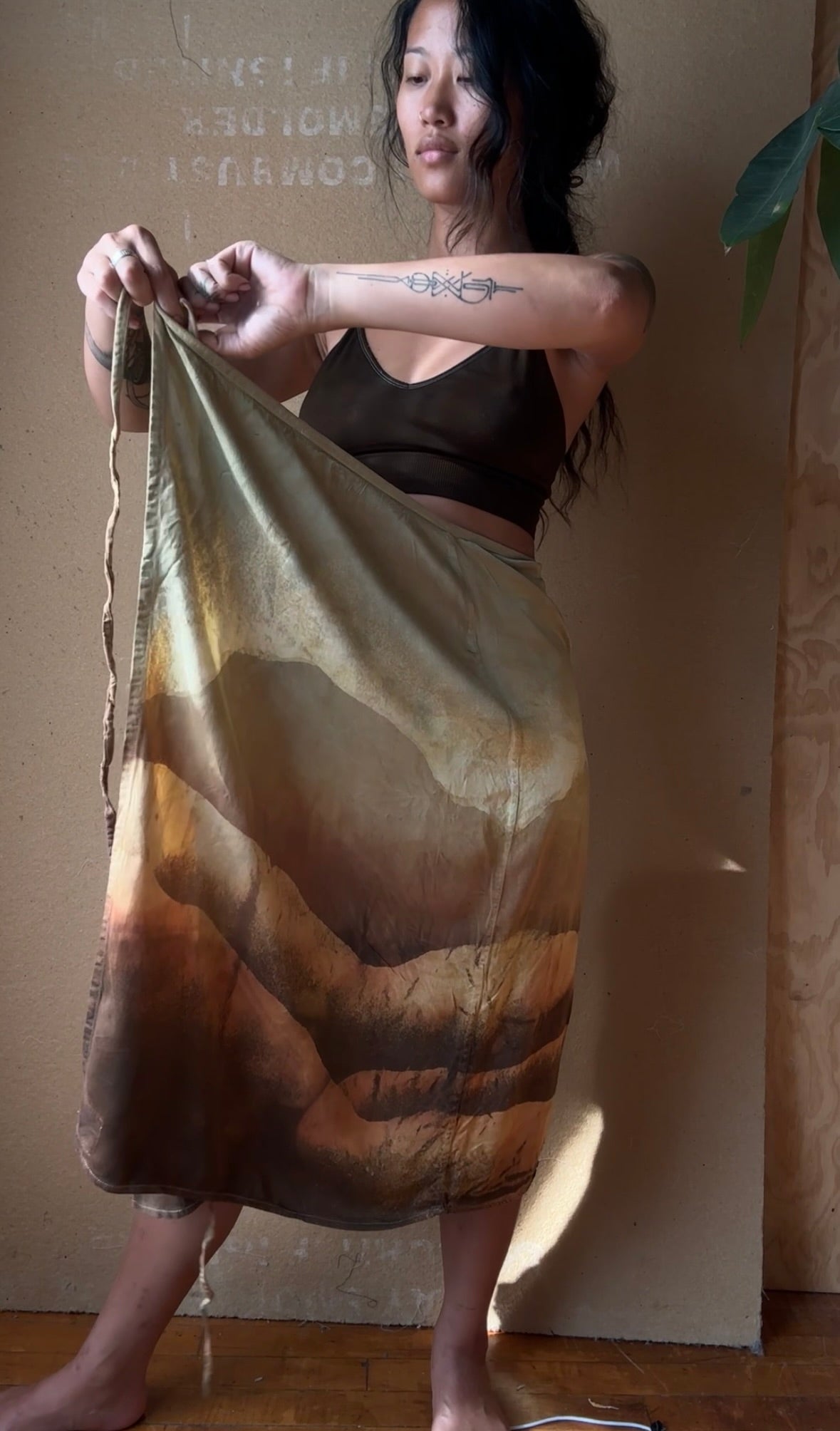 M/L- Lotus Wrap Skirt