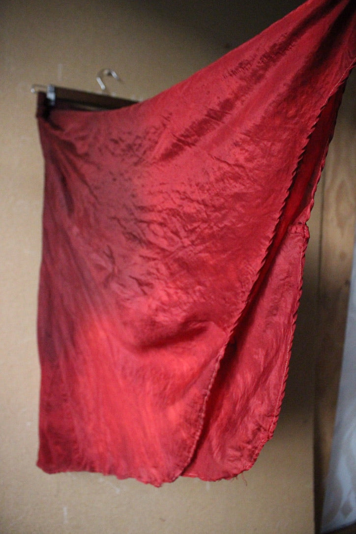 XS - Venus Silk Skirt - 100% Ahisma Peace silk - Lined skirt